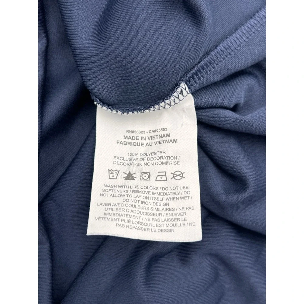 Nike Dri-Fit‎ Golf Polo Micro Pique 2.0 Men's Blue Shirt Kenworth Embroider Logo